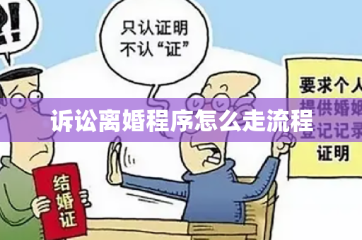 诉讼离婚程序怎么走流程