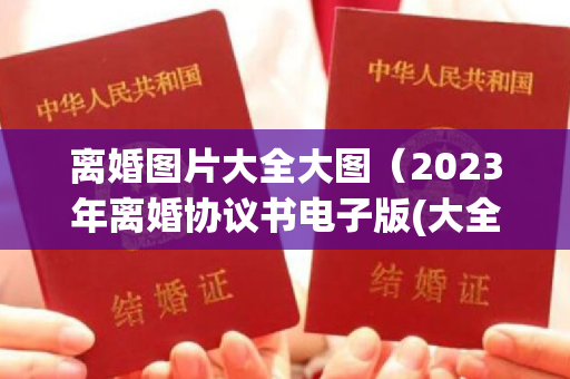 离婚图片大全大图（2023年离婚协议书电子版(大全11篇)