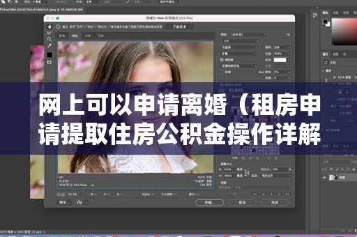 网上可以申请离婚（租房申请提取住房公积金操作详解）