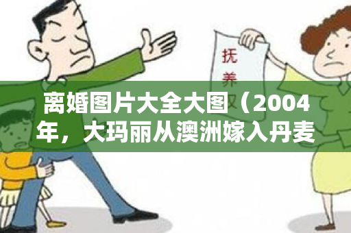 离婚图片大全大图（2004年，大玛丽从澳洲嫁入丹麦王室，签了4个协议，离婚代价太高）